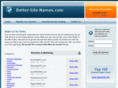 bettersitenames.com