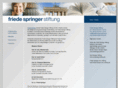 friede-springer-stiftung.com