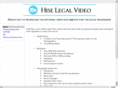 hiselegalvideo.com