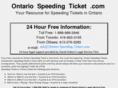 ontario-speeding-ticket.com
