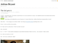 adrianbryant.net
