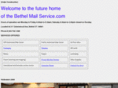 bethelmailservice.com