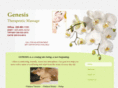 genesistherapeuticmassage.com