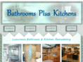 bathroomspluskitchens.com