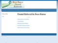 dentalreferralinbocaraton.com