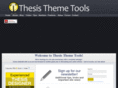 thesisthemetools.com