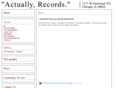 actuallyrecords.com