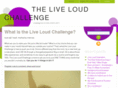 liveloudchallenge.com