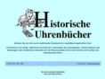 uhrenliteratur.de