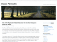 classicplymouthsite.com