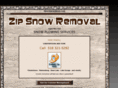 zipsnowremoval.com