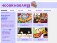4cookinggames.com
