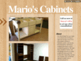 marioscabinets.com