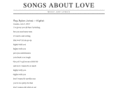 songsaboutlove.com