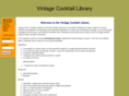 vintage-cocktail-library.com