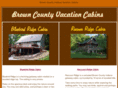 browncountyvacationcabins.com