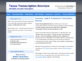 texastranscriptionservices.com