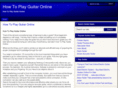 howtoplayguitaronline.com