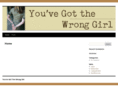 youvegotthewronggirl.com