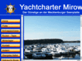 yachtcharter-mirow.com