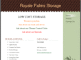 royalepalmsstorage.com