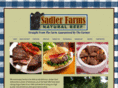 sadlerfarmsnaturalbeef.com