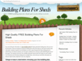 buildingplansforsheds.com