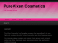 purevixencosmetics.com