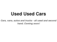usedusedcars.com