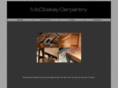 mccloskeycarpentry.com