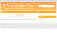 3ringbinderalbum.com