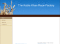 kublakhanropefactory.com