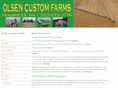 olsencustomfarms.com