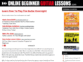 onlinebeginnerguitarlessons.com