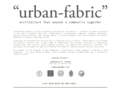 urban-fabric.com