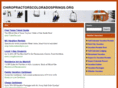 chiropractorscoloradosprings.org