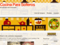 cocinaparasolteros.com