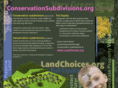 conservationsubdivisions.org