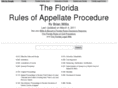 floridarulesofappellateprocedure.com