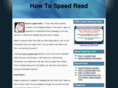 howtospeedread.org