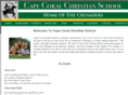capechristianschool.org