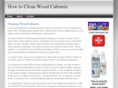 cleaningwoodcabinets.com