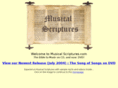 musicalscriptures.com