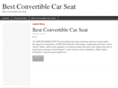 thebestconvertiblecarseat.com