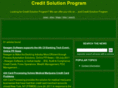 creditsolutionprogram.com