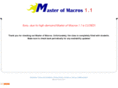 masterofmacros.com