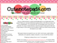 cutenotepads.com