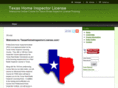 texashomeinspectionlicense.com