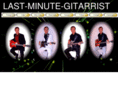 last-minute-gitarrist.com