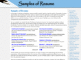 samplesofresume.org